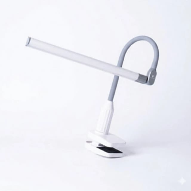 Unopro Clamp Lamp High-Cri Daylight LED Task Light With Flexible Arm
