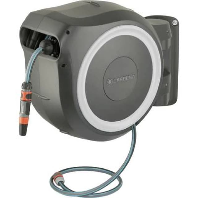 Gardena Wall-mounted Hose Box RollUp M/L (white) 25 m