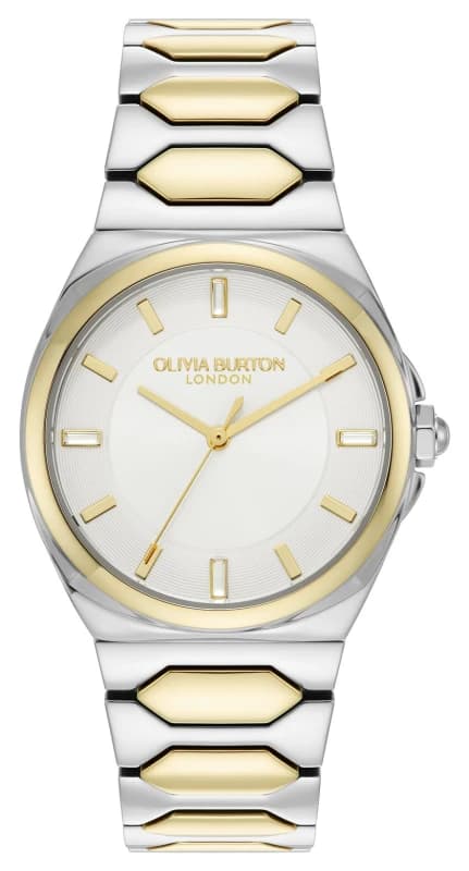 Olivia Burton 24000203 Lustre Honeycomb Bracelet Watch - W28139
