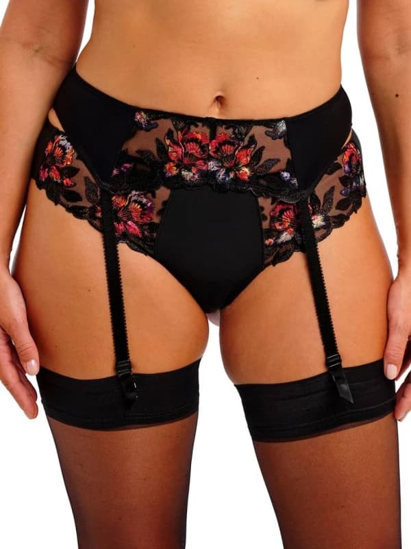 Fantasie Womens Magdalena Suspender in Black Size: 10 Black Female 10