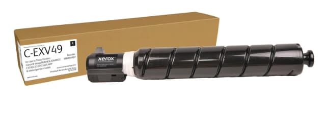 Xerox Everyday Black Remanufactured Toner by Xerox compatible with Canon C-EXV49 (8524B002), Standard capacity 006R04907