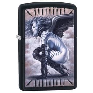 Zippo Olivia Black Matte Finish Windproof Lighter