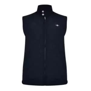 Gant Quilted Windcheater Vest Evening Bl - Blue