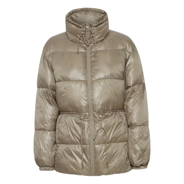 Ichi Puffer Jacket Ichi Heluna Beige Female XS