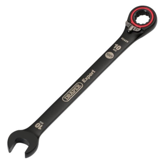 Draper Expert Hi Torq Reversible Ratchet Combination Spanner 03900 Size: 10mm