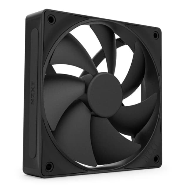 NZXT F120P V2 High Performance Black Fan - 120mm
