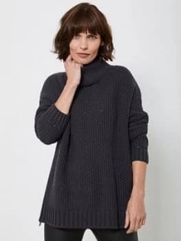 Mint Velvet Mint Velvet Chunky Stand Collar Jumper