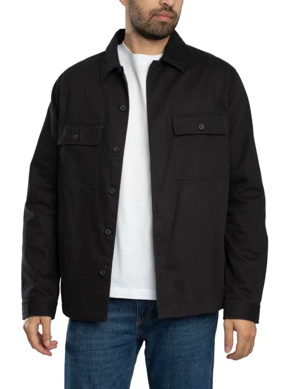 HUGO Epoldo Overshirt Black L