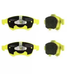 RIDEX PLUS Brake pad set not prepared for wear indicator 402B0343P Brake pads,Brake pad set, disc brake RENAULT,NISSAN,DACIA