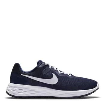 Nike Revolution 6 Mens Running Shoe - Navy/White