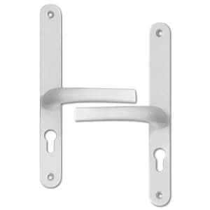 ASEC Offset 48/87mm PZ uPVC Door Handles - 270mm 240mm fixings