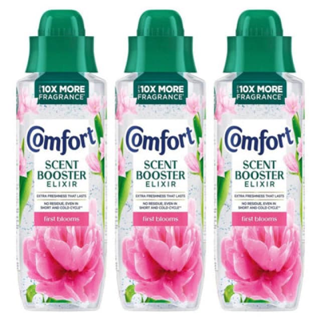 Comfort Botanical Elixir First Blooms Bead-Infused Scent Booster 460Ml, 3 Pack
