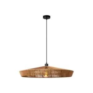 Yunkai Cottage Pendant Light - Ø70cm - 1xE27 - Light Wood