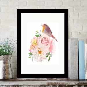 SC50838367611 Multicolor Decorative Framed MDF Painting