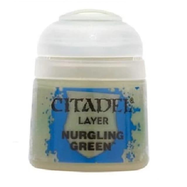 Citadel Games Workshop Colour Layer: Nurgling Green (12ml) Paint Multi