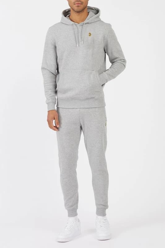 Luke 1977 Luke 1977 Men Los Angeles Rome 1000 Tracksuit Set in Mid Grey Size: 2X-large Mid Grey XXL Male 5056386546798