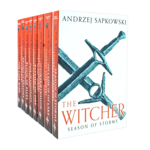 The Witcher Boxed Set: The Last Wish, Sword of Destiny, Blood of Elves Paperback Sapkowski, Andrzej Books