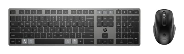 HP 720 Multi-Device Rechargeable Wireless Keyboard and Mouse Combo