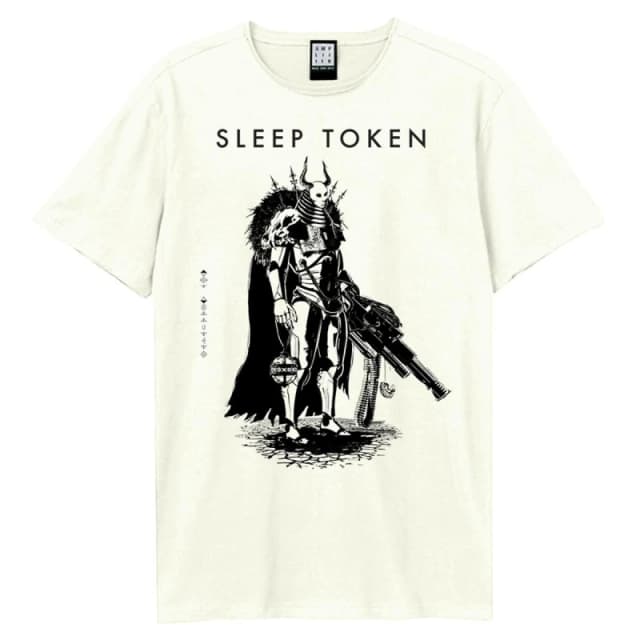 Amplified Amplified Men The Summoning Sleep Token T-Shirt in White Size: 3X-Large White XXXL Male 5063806407669