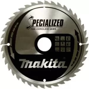 Makita SPECIALIZED B-32904 Carbide metal circular saw blade 165 x 20 x 1mm Number of cogs: 24
