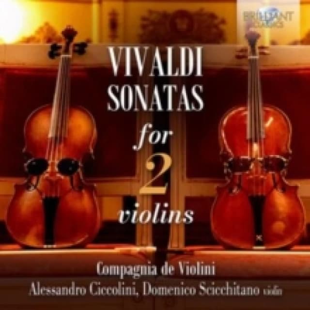 Vivaldi: Sonatas for 2 Violins CD / Album (Jewel Case)