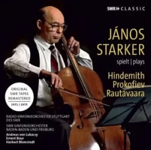 Janos Starker Plays Hindemith Prokofiev Rautavaara by Paul Hindemith CD Album
