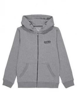 Jack Wills Boys Pinebrook Zip Through Hoodie