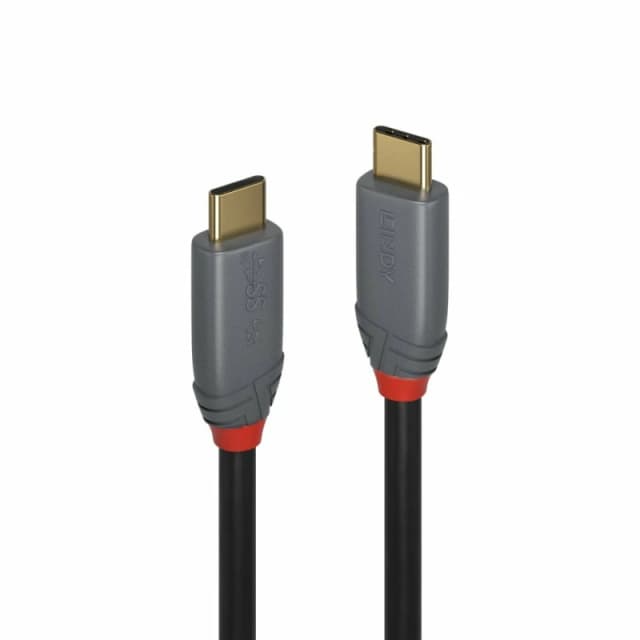 Lindy Lindy 2m USB 3.2 Type C Cable, 5A PD, Anthra Line 36903