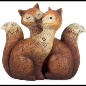 Fox Family Figure