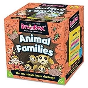 BrainBox Animal Families (55 cards) Game