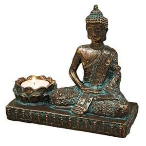 Thai Buddha Figurine Tealight Holder 16.5cm