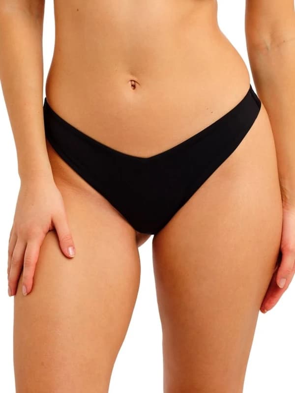 Freya Womens Jewel Cove Brazilian Bikini Brief in Black Size: 18 Black Female 18