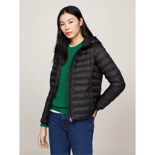 Tommy Hilfiger Padded Jacket Black Female S CK11801