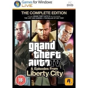 Grand Theft Auto IV 4 GTA Complete Edition Game