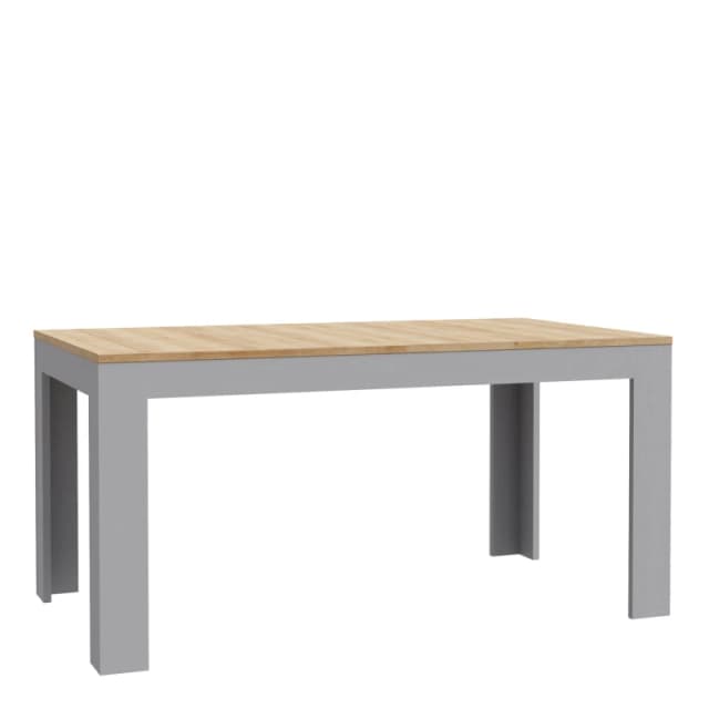 Furniture To Go Bohol Extending Dining Table in Light Grey Light Grey Unisex