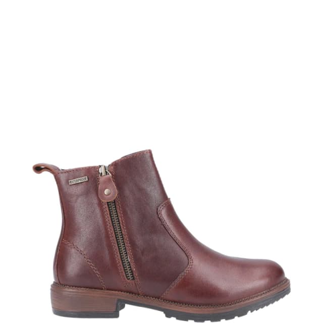 Cotswold Womens Ashwicke Waterproof Zip Chelsea Ankle Boots - UK 8 Brown female GDE2508BRO8