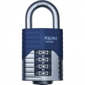 Henry Squire Vulcan Boron Shackle Combination Padlock 60mm Standard