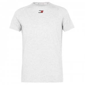 Tommy Sport Tommy Chest Logo T Shirt - P6S Grey Hether