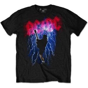 AC/DC - Thunderstruck Unisex Large T-Shirt - Black
