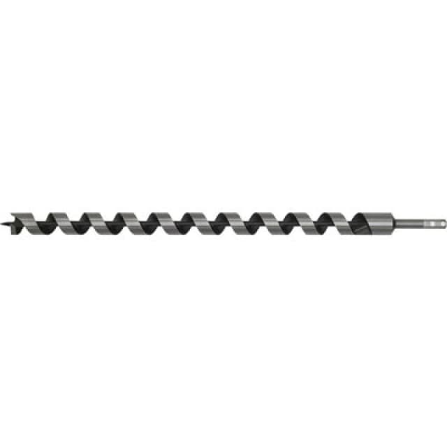 Loops 28 x 600mm Hardened Auger Wood Drill Bit - Hexagonal Shank - Woodwork Timber Multi