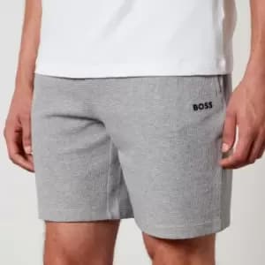 BOSS Bodywear Waffle Cotton-Jersey Shorts - L