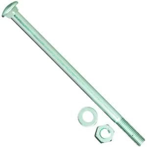 Wickes Carriage Bolt Nut and Washer M10x150mm Pack 4