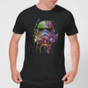 Star Wars Paint Splat Stormtrooper T-Shirt - Black
