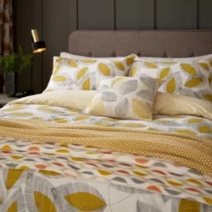 Helena Springfield Grove Kingsize Duvet Cover Set, Cinnamon