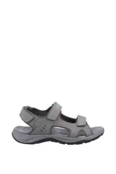 Cotswold Freshford Recycled Sandal Female Grey/Turquoise UK Size 6
