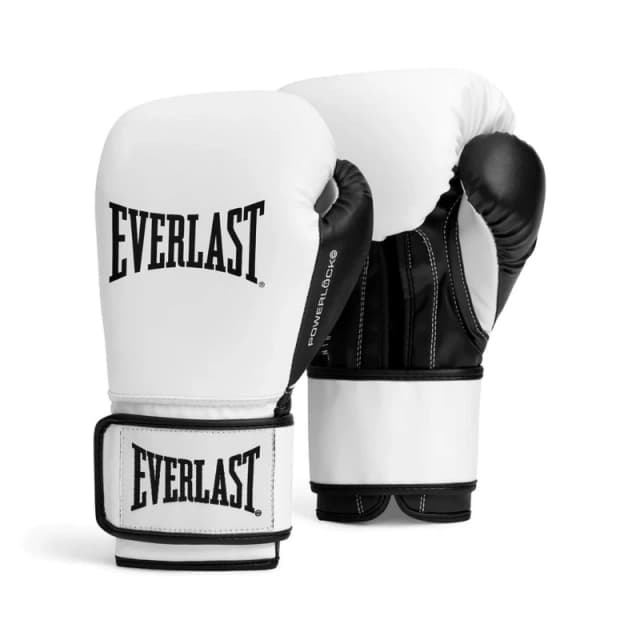 Everlast Powerlock Boxing Hook & Loop Glove White unisex 10oz
