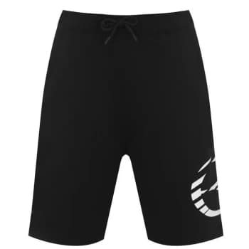 No Fear Fleece Shorts Mens - Black