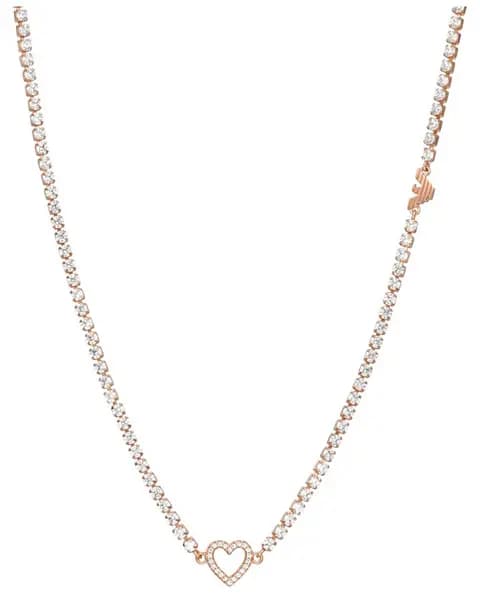 Emporio Armani EGS2965221 Womens Necklace Rose Gold-Tone Jewellery