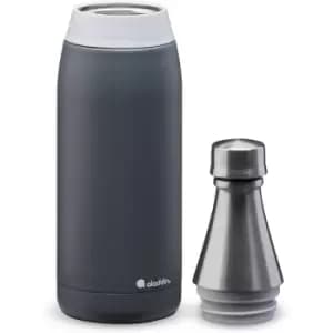 Aladdin Fresco Thermavac Stainless Steel Water Bottle 0.6L Slate Gray