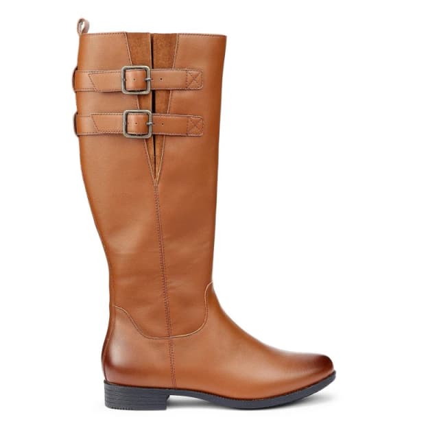 Hotter Bamburgh Tall Boots Rich Tan female 6 (39)
